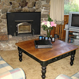 Fireplace & Window